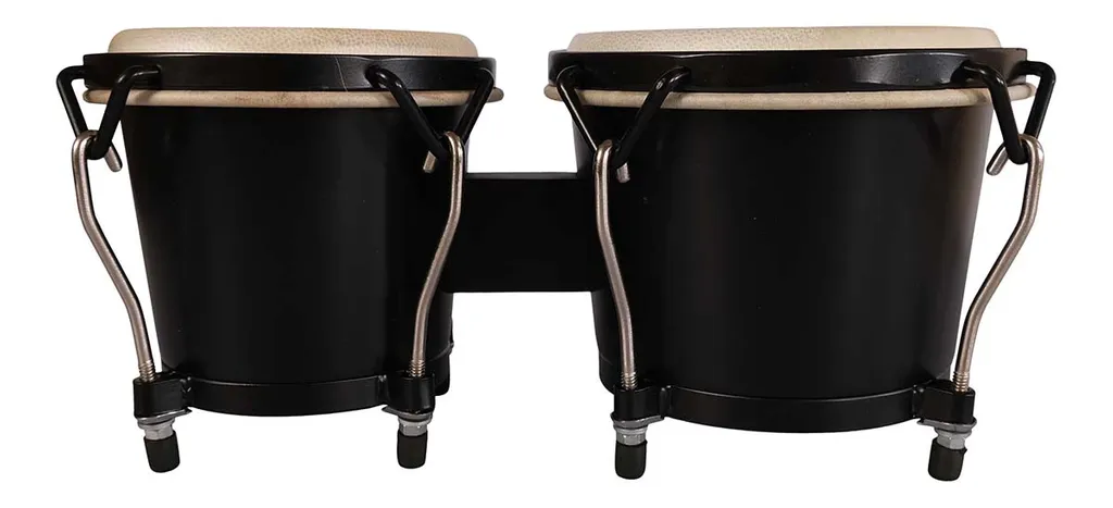 Se Drum Limousine TDBD-BK Traditional bongo-tromme sort hos Allround Musik